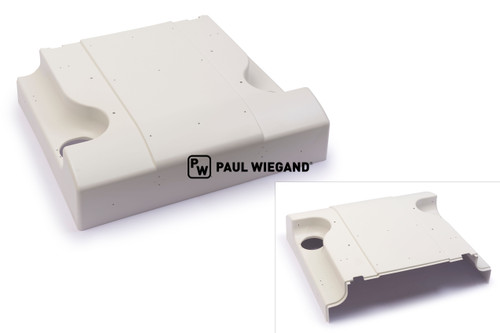 Tapa Hako Citymaster 1200 Tapa para contenedor trasero de barreduras blanco (65036038)