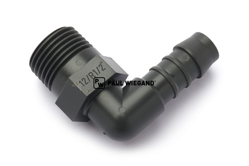 Boquilla para manguera Bucher Filtro de agua municipal R1/2" poliamida D: 12 en ángulo (68800262)