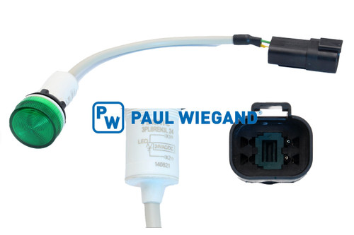 Kontrollleuchte Faun Skylift LED Bedieneinheit grün (01170051)