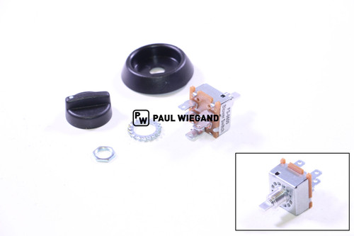 Interruptor giratorio Bucher Municipal Citycat 5006 con enclavamiento completo (68043303)