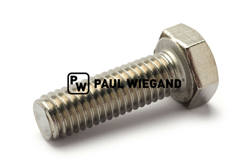 Tornillo de cabeza hexagonal DIN/ISO 933/4017 M8x25 acero inoxidable V2A (68800414)