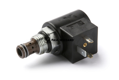 Válvula direccional Zöller 2301 Delta incluido bloque de control de bobina magnética 24VDC 2/2 vías a partir de 01/2003 (11330221)