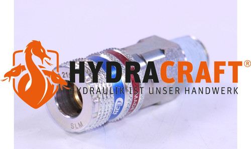 Acoplamiento de seguridad Cejn eSafe (con función de ventilación) Serie 320, DN 7,6 conexión de rosca macho R 3/8" (41900002)