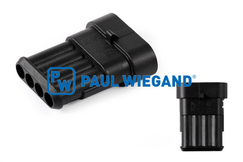 Faun "AMP Superseal" 4-pin pin housing (01022088)