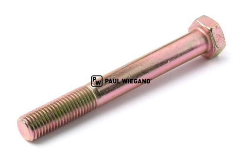 Tornillo de cabeza hexagonal con vástago DIN/ISO 931/4014 M16x130 galvanizado 10.9 (01027224)