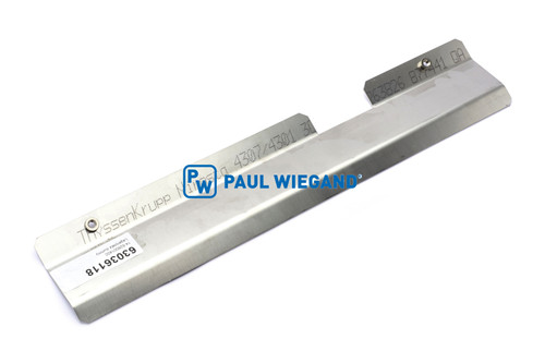 Placa deflectora Schmidt Cleango 400/500 soplador contenedor de barreduras interior (63036118)