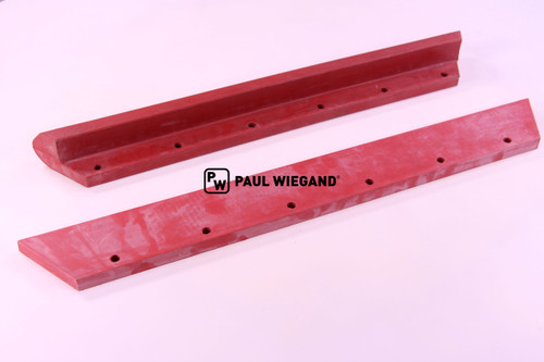 Gummischürze Johnston VT/VS 650 Saugschacht vorn/hinten 2-teilig Satz  (67052035)