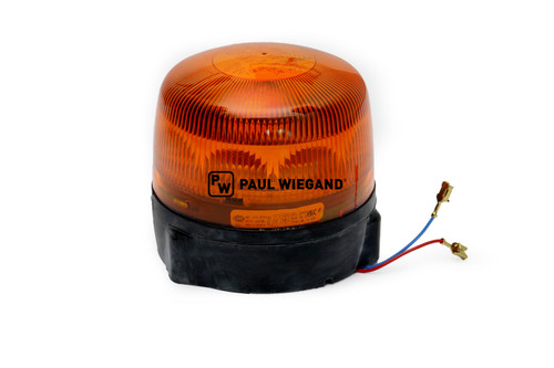 Baliza giratoria Hella montaje en tres orificios "ROTA LED F" lg: 2500 12-24VDC 10W ámbar (86000023)
