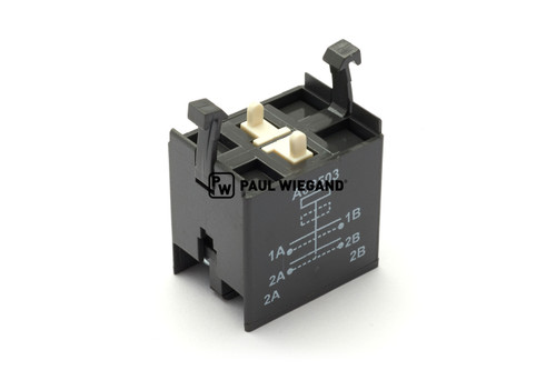 Elemento de contacto Interruptor Schmidt Swingo serie 200 Contacto NA(no)/Contacto NA(no) (63024211)