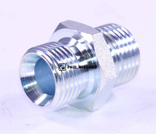 Doppelnippel Johnston Hydraulikpumpe G1/2" verzinkt (67800200)
