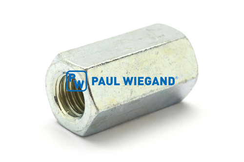 Tuerca hexagonal Bucher Municipal DIN 6334 M8 galvanizada h: 24 (68800011)