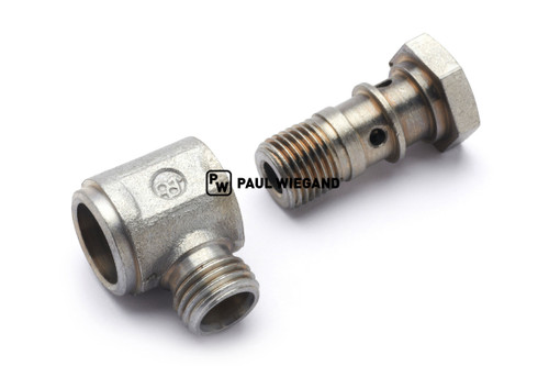 Racor giratorio DIN/ISO 2353/8434-1 G1/4"-8L (M14x1,5) galvanizado (68032039)