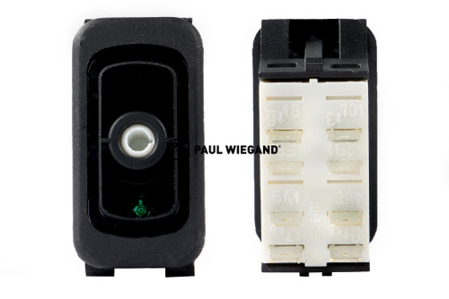 Kippschalter Johnston VT/VS 650 Bedienpult 3-fach 24VDC tastend I-0-II  (67054114)