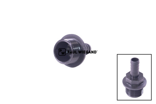 Boquilla para manguera Bucher Municipal Citycat 5006 G1 1/4" polipropileno D: 20 rosca macho (68042725)