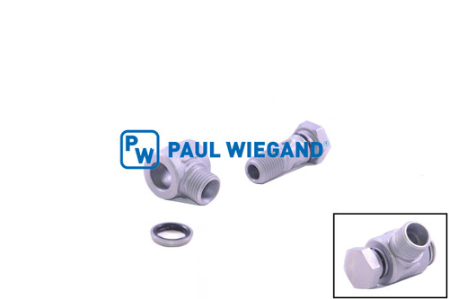 Schwenkverschraubung Zöller Hydraulikzylinder DIN/ISO 2353/8434-1 M14x1,5-10L (M16x1,5) verzinkt (11330296)