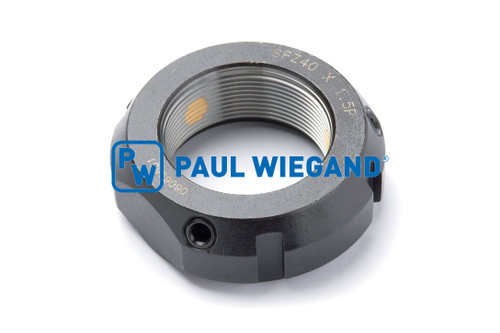 Tuerca ranurada HN CWS M40x1,5 con tornillo de bloqueo (05015022)
