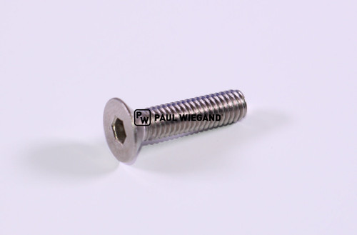 Tornillo avellanado con hexágono interior Bucher Municipal DIN/ISO 7991/10642 M6x25 acero inoxidable A2-70 (68801069)