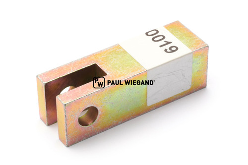 Cabeza de horquilla Johnston 600 para varilla de control trampilla de suciedad d: 10,1 l: 78 galvanizada (67900019)