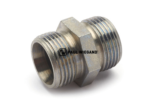 Racor doble DIN/ISO 2353/8434-1 15L (M22x1,5) galvanizado (68044350)