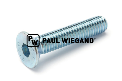 Senkschraube mit Innensechskant DIN/ISO 7991/10642 Vollgewinde M6x30 verzinkt 8.8  (60800130)