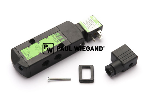 Electroválvula Haller x1/x2 24VDC 5/2 vías (03990026)