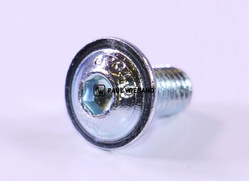 Tornillo de cabeza plana con hexágono interior DIN/ISO 7985/7380-2 M6x12 galvanizado 10.9 (65800409)