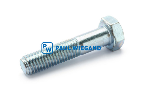 Tornillo de cabeza hexagonal con vástago DIN/ISO 931/4014 M12x55 galvanizado 10.9 (59800070)
