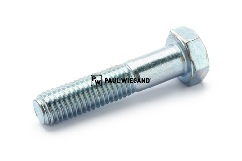Tornillo de cabeza hexagonal con vástago DIN/ISO 931/4014 M12x55 galvanizado 10.9 (59800070)
