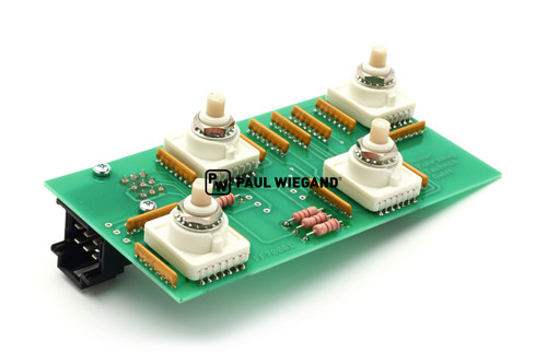 Placa de control Schmidt Swingo serie 200 con 4 interruptores giratorios Consola central de control Brush (63024189)