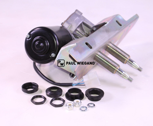 Motor limpiaparabrisas Bucher Municipal Citycat 2020 con soporte limpiaparabrisas 12VDC (68034086)