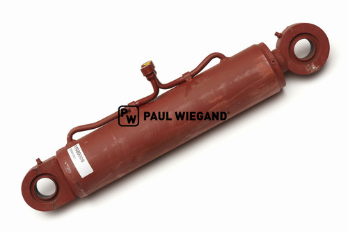 Hydraulikzylinder Zöller Mini ohne Schalter Pressplatte KS: 50 Hub: 302 EBM: 570 (11020009)