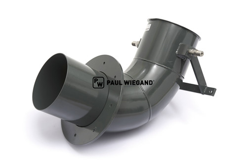 Codo de tubo RAVO serie 5 tubo de aspiración trasera barrido contenedor 90° D: 204/216 (60056217)
