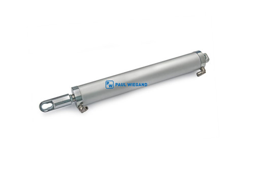 Pneumatikzylinder Johnston VT/VS 650 Anhebung Saugschacht KS: 20 Hub: 310 (67054012)