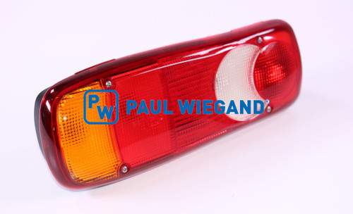 Luz trasera Faun Variopress izquierda l: 350 w: 130 h: 83 EBM de 7 polos 24VDC: 152 (01027673)