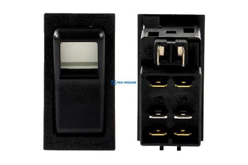 Interruptor basculante Bucher Municipal Citycat 2000 panel de instrumentos cabina (68024006)