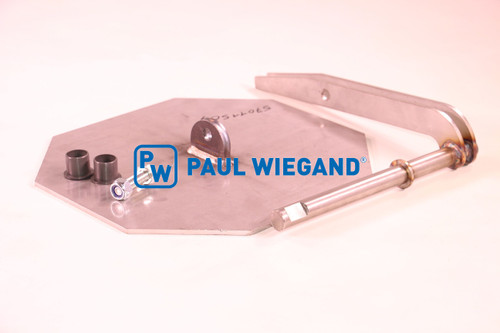 Klappe Scarab Magnum & Merlin Kehrgutbehälter komplett links  (57011504)