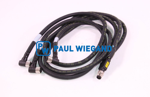 Cable de control Farid FMO interruptor de posición puerta trasera M12-M12-M12-M12 3x0,34mm² lg: 1100 (24010259)