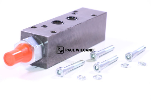 Druckwaage Bucher Municipal Citycat 5000 Steuerblock Frontbesen 2 Wege  (68044226)