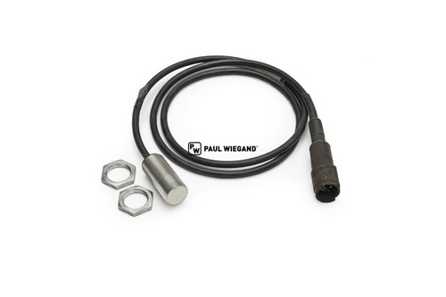Interruptor de proximidad Zöller 2500 Diamond M18x1/M12x1 l: 45 lg: 1000 Contacto NA (no) (PNP) (11253048)