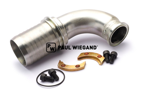 Flansch Faun ENVIRONNEMENT Variopress mit Winkel 90° Hydraulikpumpe 2"  (70017460)