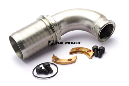 Flansch Faun ENVIRONNEMENT Variopress mit Winkel 90° Hydraulikpumpe 2"  (70017460)