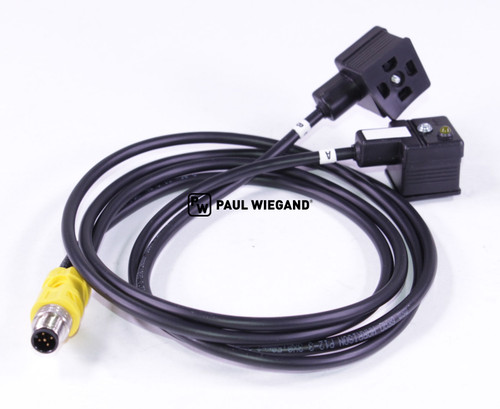Steuerleitung Terberg Elektroteile mit Ventilstecker OmniDEL/TCA-DE/Tinium/TCA-DEL 1 M12 5-polig lg: 1000 (10013241)
