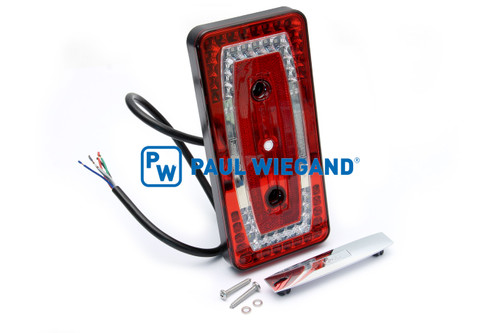 Rückleuchte Zöller 2418 Rotary LED lg: 500 9-32V (11480001)