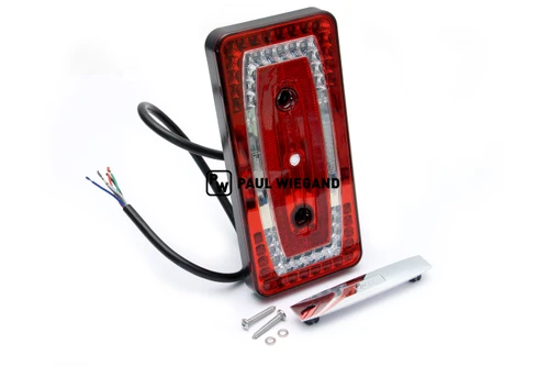 Rückleuchte Zöller 2418 Rotary LED lg: 500 9-32V (11480001)