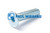 Tornillo avellanado con hexágono interior DIN/ISO 7991/10642 M10x40 galvanizado 8.8 (01077068)