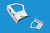 Puerta lateral Hako Citymaster 1600 Revestimiento lateral para contenedor de barreduras trasero derecho blanco RAL 9010 (65016001)