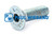 Tornillo avellanado con hexágono interior Lengüeta de conmutación Placa de soporte M5x16 galvanizada 10.9 (05050603)