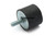 Tope caucho-metal Ros Roca UPC Tope elevador brazo abatible tipo "D" (16020031)