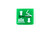 Símbolo del interruptor Interruptor basculante del salpicadero RAVO verde (60800202)