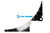 Abschlussplatte Faun Rotopress "niedrige Bauform" links l: 1176 b: 1005 s: 2 (01017065)